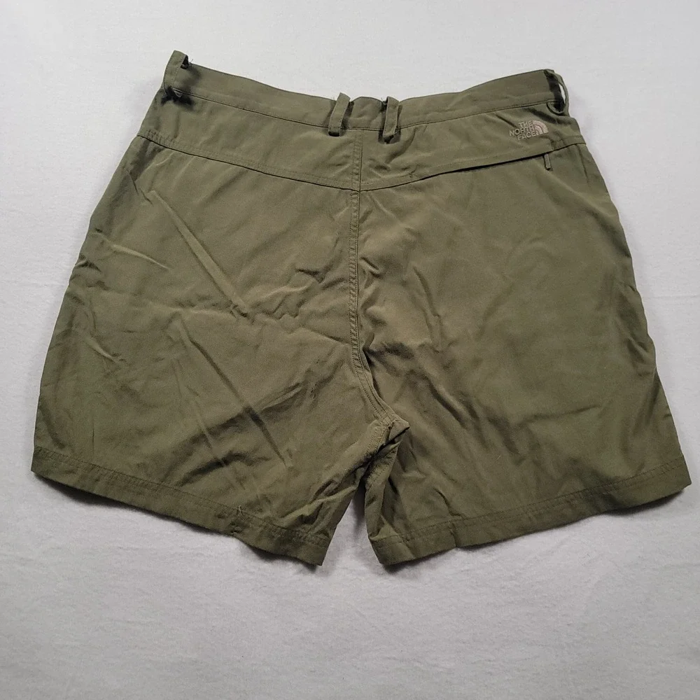 The North Face Cordura Supplex Shorts Mens 36 Olive Y2K Hiking Outdoor 10822
